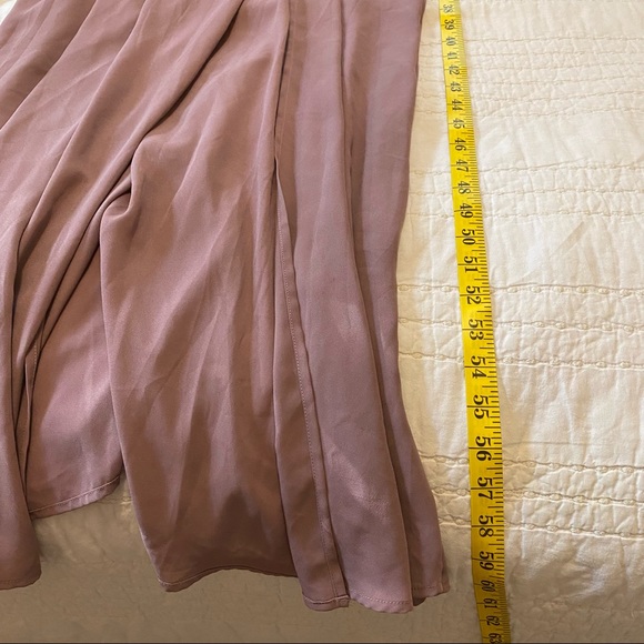 Tobi Maxi Dress Ruffle Back High split NWT - Picture 11 of 12